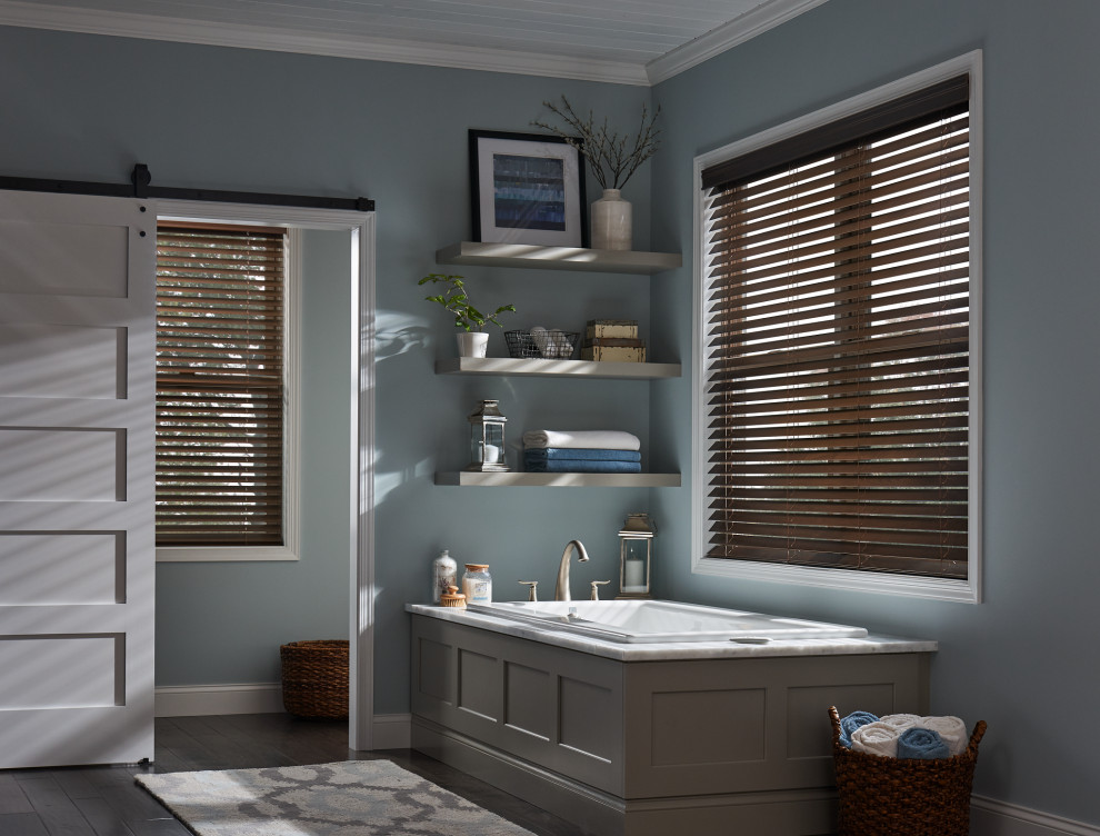 brown bathroom blinds-1