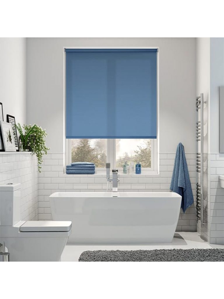 Blue bathroom blinds-2