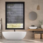 black bathroom blinds-2